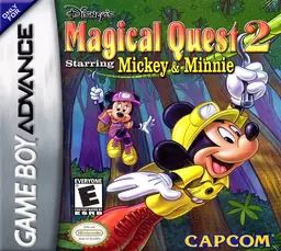 Magical Quest 2 Starring Mickey & Minnie GBA box art