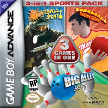 Majesco's Sports Pack GBA box art