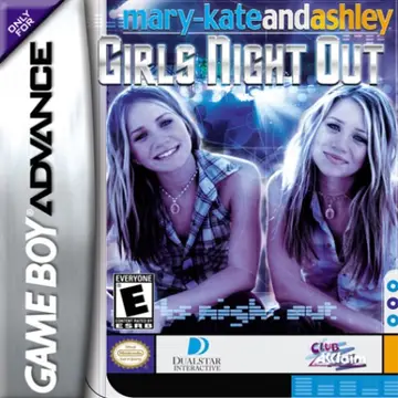 Mary-Kate and Ashley: Girls Night Out GBA box art
