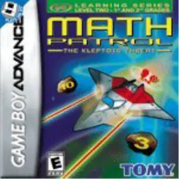 Math Patrol: The Kleptoid Threat GBA box art