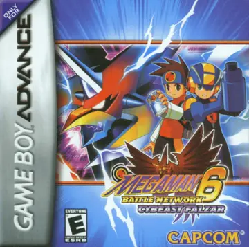 Mega Man Battle Network 6: Cybeast Falzar box art