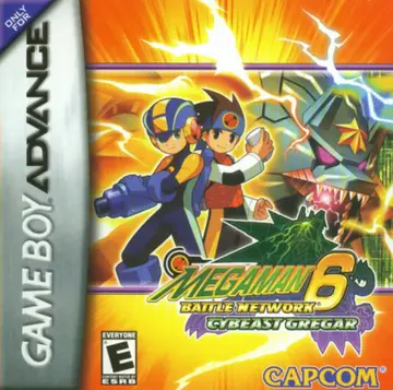 Mega Man Battle Network 6: Cybeast Gregar box art