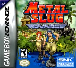 Metal Slug Advance box art