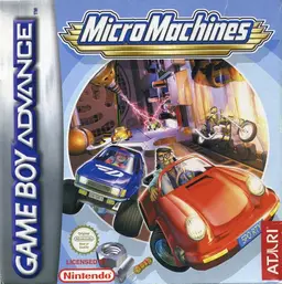 Micro Machines GBA box art