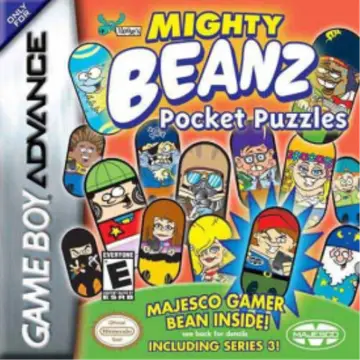 Mighty Beanz: Pocket Puzzles GBA box art