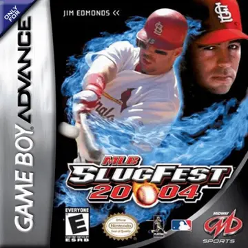 MLB SlugFest 20-04 GBA box art