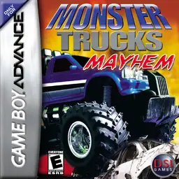 Monster Trucks Mayhem GBA box art