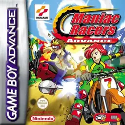 Motocross Maniacs Advance box art
