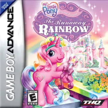 My Little Pony: Crystal Princess - The Runaway Rainbow GBA box art