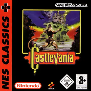 NES Classics: Castlevania box art