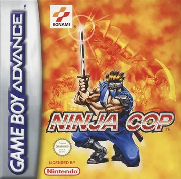 Ninja Cop GBA box art