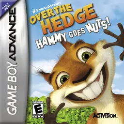 Over the Hedge: Hammy Goes Nuts! GBA box art