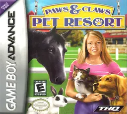 Paws & Claws: Pet Resort GBA box art