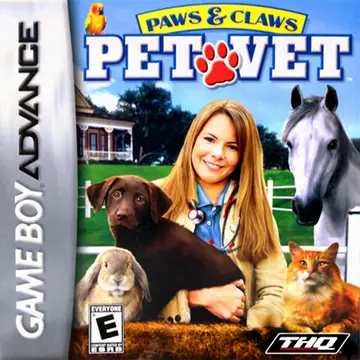 Paws & Claws: Pet Vet box art