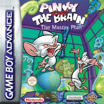 Pinky and the Brain: The Master Plan GBA box art