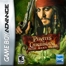 Pirates of the Caribbean: Dead Man's Chest GBA box art
