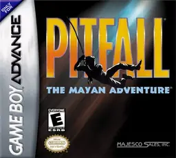 Pitfall: The Mayan Adventure GBA box art