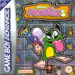 Planet Monsters GBA box art