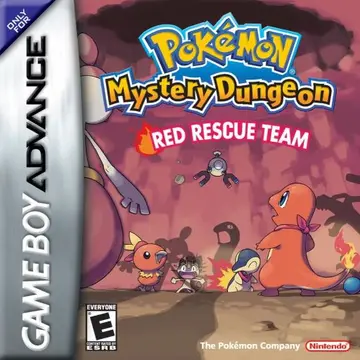 Pokémon Mystery Dungeon: Red Rescue Team box art