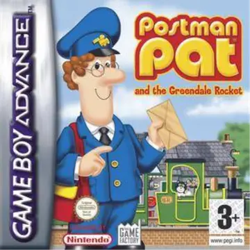 Postman Pat and the Greendale Rocket GBA box art
