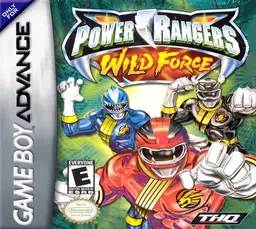 Power Rangers Wild Force box art