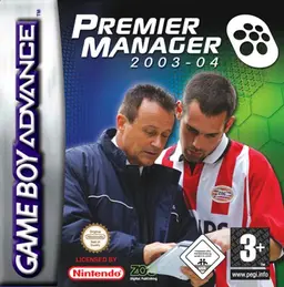 Premier Manager 2003-04 GBA box art