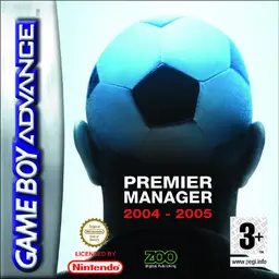 Premier Manager 2004–2005 GBA box art