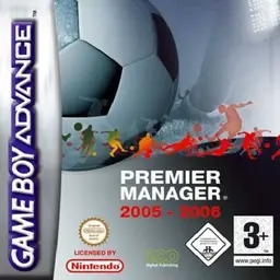 Premier Manager 2005-2006 GBA box art