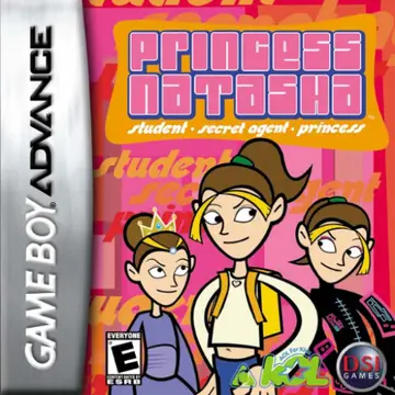 Princess Natasha: Student, Secret Agent, Princess GBA box art