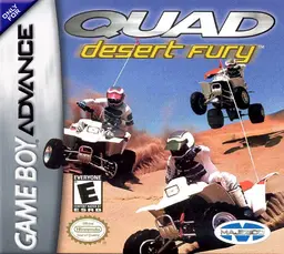 Quad Desert Fury GBA box art