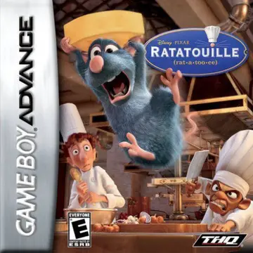 Ratatouille GBA box art