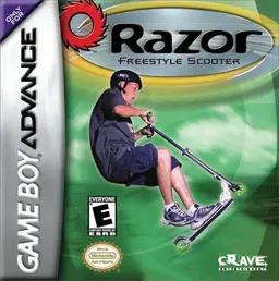 Razor Freestyle Scooter GBA box art