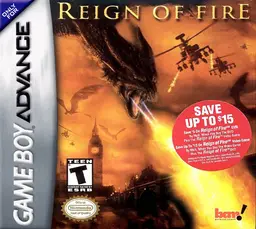 Reign of Fire GBA box art