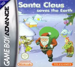 Santa Claus Saves the Earth GBA box art