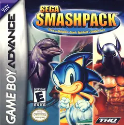 Sega Smash Pack GBA box art