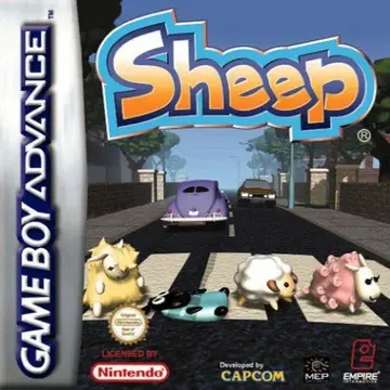 Sheep GBA box art