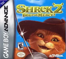 Shrek 2: Beg for Mercy GBA box art
