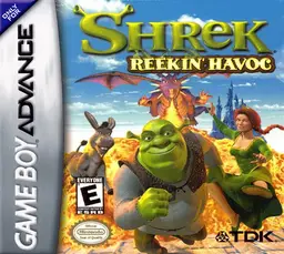 Shrek: Reekin' Havoc GBA box art