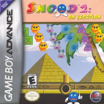 Snood 2: On Vacation GBA box art