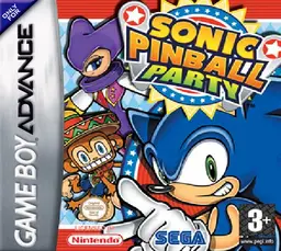 Sonic Pinball Party box art