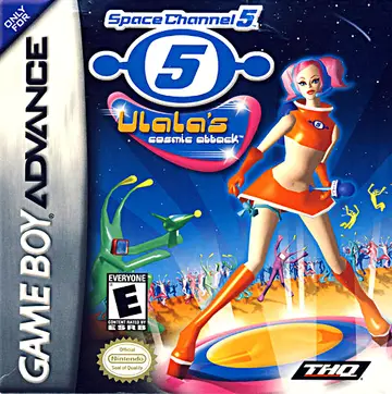 Space Channel 5: Ulala's Cosmic Attack GBA box art