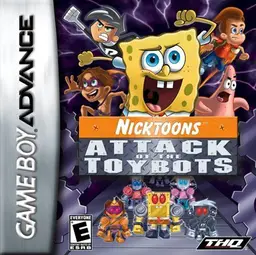 SpongeBob and Friends: Attack of the Toybots box art