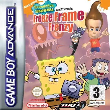 SpongeBob SquarePants and Friends in Freeze Frame Frenzy box art