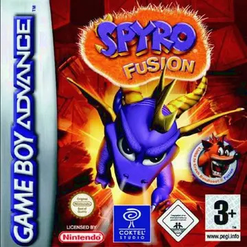 Spyro Fusion box art