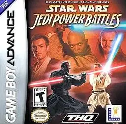 Star Wars: Jedi Power Battles GBA box art