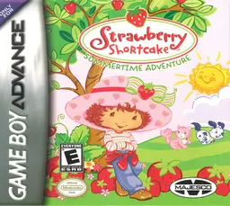 Strawberry Shortcake - Summertime Adventure GBA box art