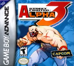 Street Fighter Alpha 3 Upper box art