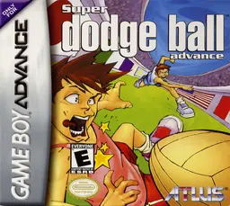 Super Dodge Ball Advance GBA box art