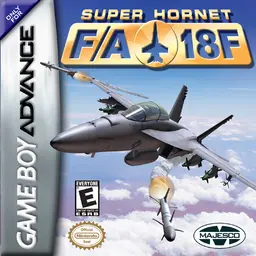 Super Hornet FA 18F GBA box art