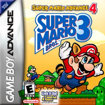 Super Mario Advance 4: Super Mario Bros. 3 box art